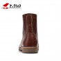 Z.S uo men 's boots. Genuine leather fashion retro men's boots, qiu dong season, lok erkek bot wind boots . zs16701