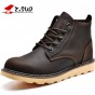 Z. Suo men's boots,the quality of the leather fashion boots man, leisure fashion winter merchant men work boots ankle bots.zs359