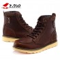 Z. Suo men boots. Head layer cowhide fashion  boots male,cylinder in pure color with men casual boots,botas hombre zs15086