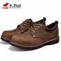 Z. Suo men 's shoes, leather casual shoes, spring and summer man pure retro leather mad cow shoes. ZS18507