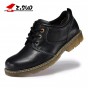 Z.Suo Men's Casual Genuine Leather Shoes Fashion Spring And Autumn Slip-on male Moccasins Breathable TPR Outsole for man ZS886G